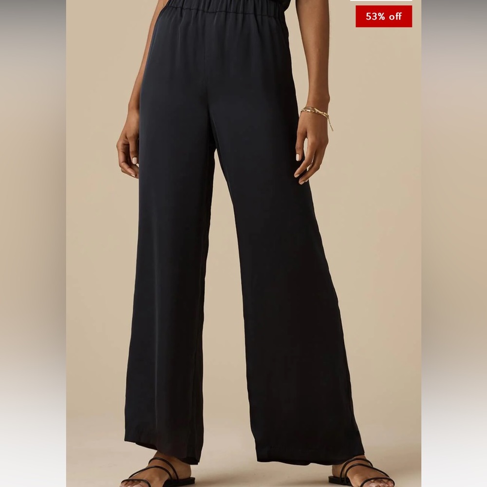 VETTA THE REVERSABLE WIDE LEG PANTS
